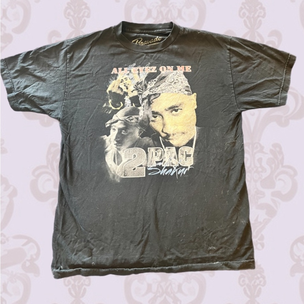 1990's RAP 2-PAC ALL EYEZ ON ME SHIRT.